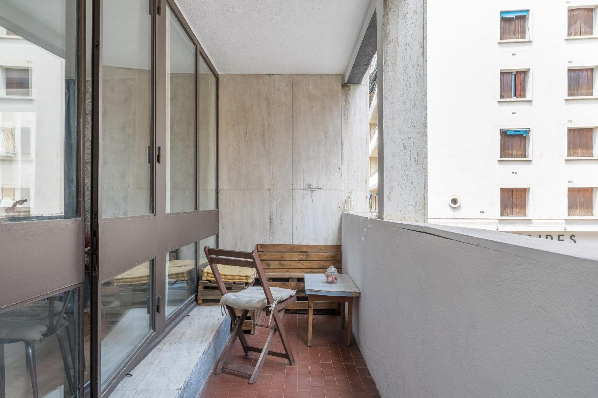 *Las Flores* Joli Studio Avec Balcon Marsilya Dış mekan fotoğraf