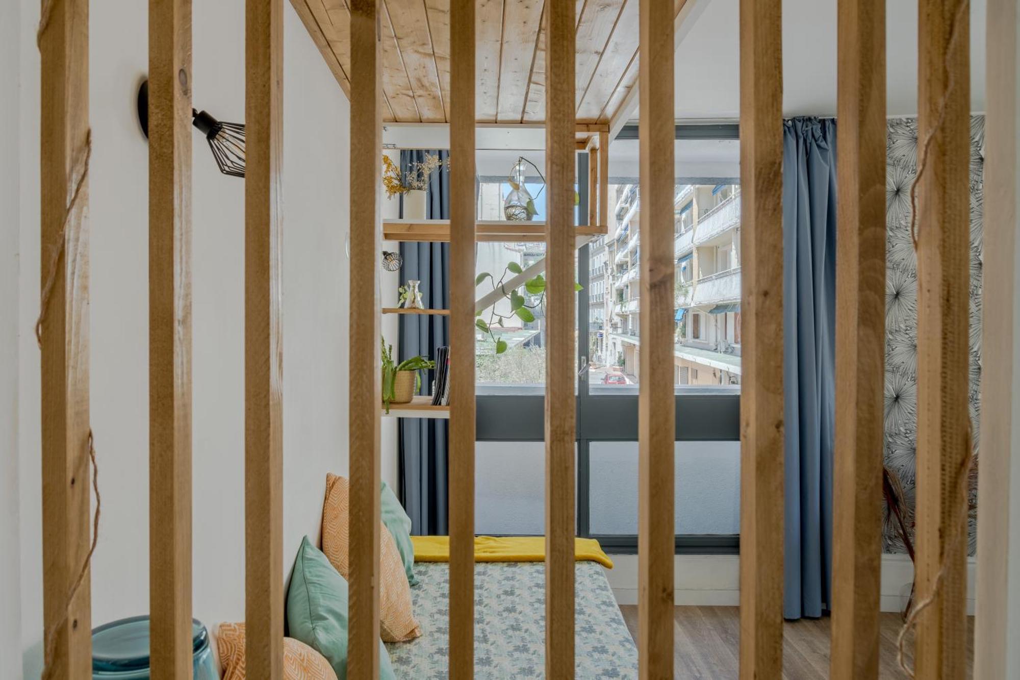 *Las Flores* Joli Studio Avec Balcon Marsilya Dış mekan fotoğraf